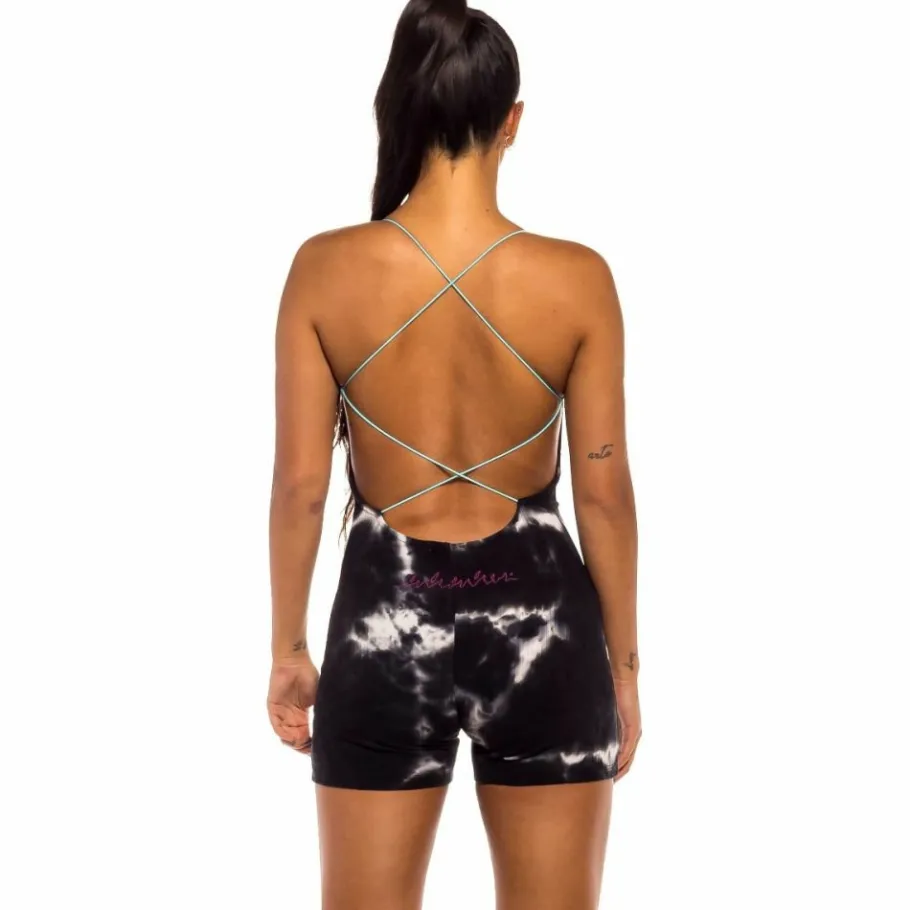Grimey "Day Dreamer" Jumpsuit - Bleached Black - Spring 22 Best