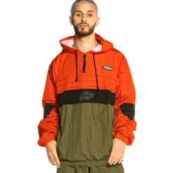 Grimey Dulce Track Jacket Fw20 Orange Outlet