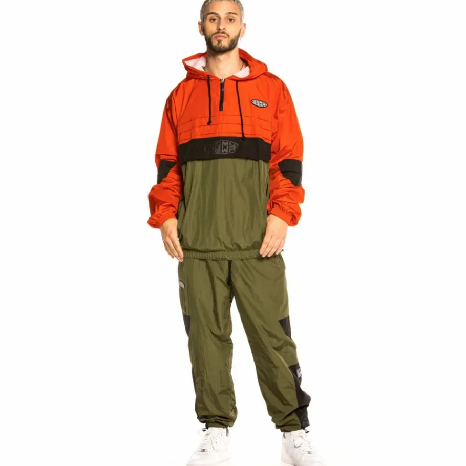 Grimey Dulce Track Jacket Fw20 Orange Outlet