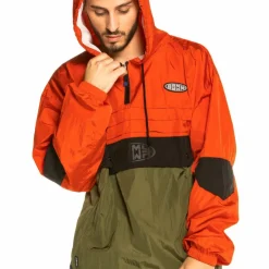 Grimey Dulce Track Jacket Fw20 Orange Outlet