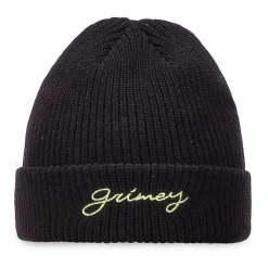 Grimey "Dust Storm" Beanie - Black - Fall 22 Outlet