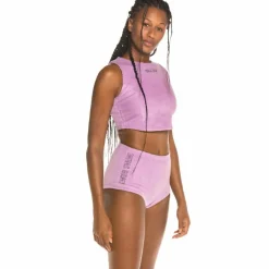 Grimey Engineering Corduroy Girl Top Fw19 Violet Hot