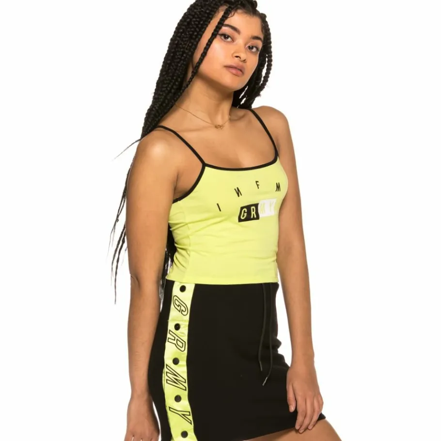 Grimey F.A.L.A. Girl Top Ss19 Lime Sale