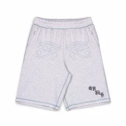 Grimey Fire Route Baggy Sweatshorts - Sport Grey - Spring 23 Online