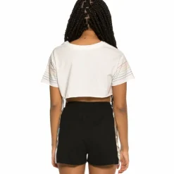 Grimey Fluid Planet Girl Crop Top Ss19 White Store