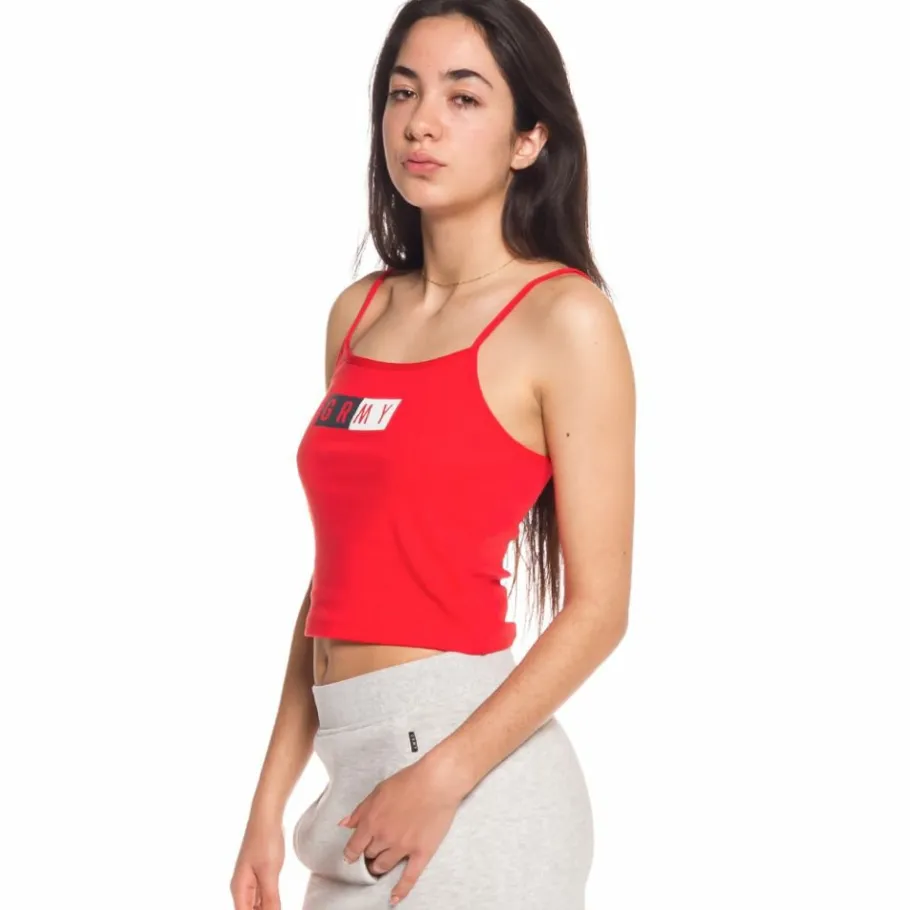 Grimey Girl Ashe Top Ss18 Red Hot