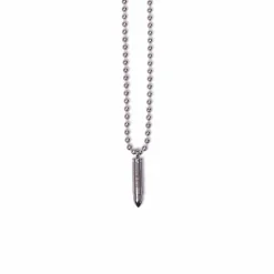 Grimey Glorified Bullet Necklace - Silver - Spring 22 Discount
