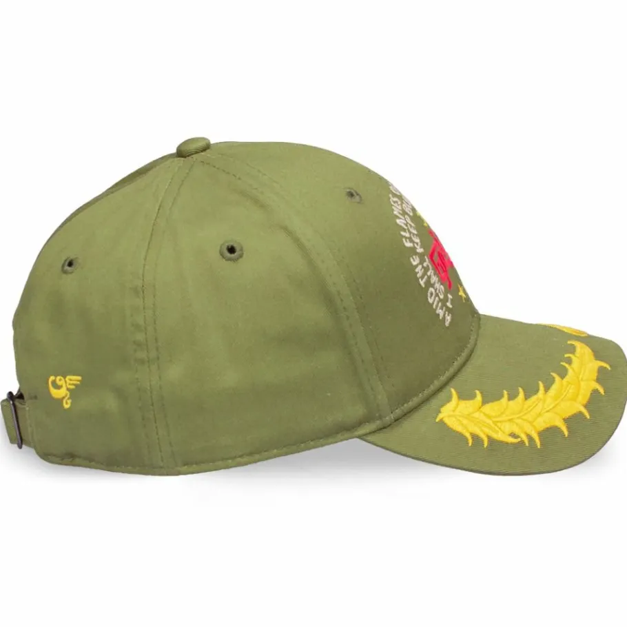 Grimey "Glorified" Curved Visor Cap - Green - Spring 22 Store