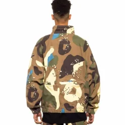Grimey Glorified Track Jacket - Camo - Spring 22 Cheap