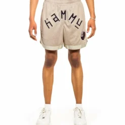 Grimey " X Space Hammu" Mesh Shorts - Sand - Spring 22 Hot