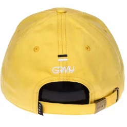 Grimey "Half Court Line" Curved Cap Fw17 Yellow Fashion