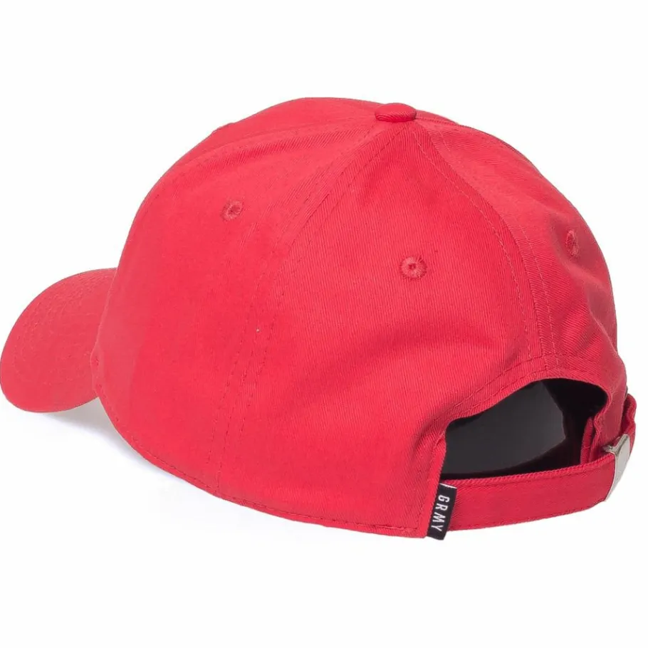 Grimey Heritage Cap Fw18 Red Shop