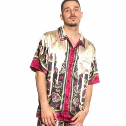Grimey "Hope Unseen" Button Up Shirt - White - Summer 21 Outlet
