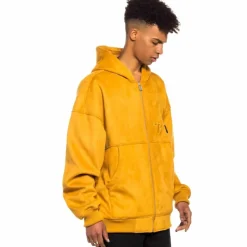 Grimey Jungle Punch Suede Hood Bomber Jackect - Brown - Spring 22 Store