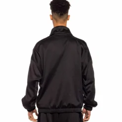 Grimey Jungle Punch Track Jacket - Black - Spring 22 Online