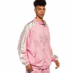 Grimey Jungle Punch Track Jacket - Pink - Spring 22 Flash Sale