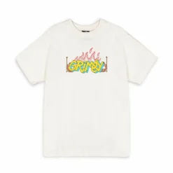 Grimey Jurassic Proud Regular Tee White - Ss24 Hot