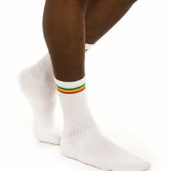 Grimey "Les Memories" Socks - White - Winter 21 Best