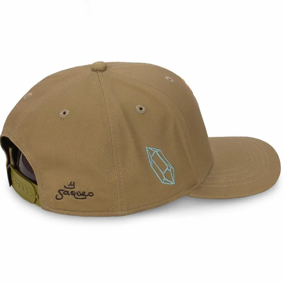 Grimey "Lost Boys" Curved Visor Cap - Brown - Fall 22 Clearance
