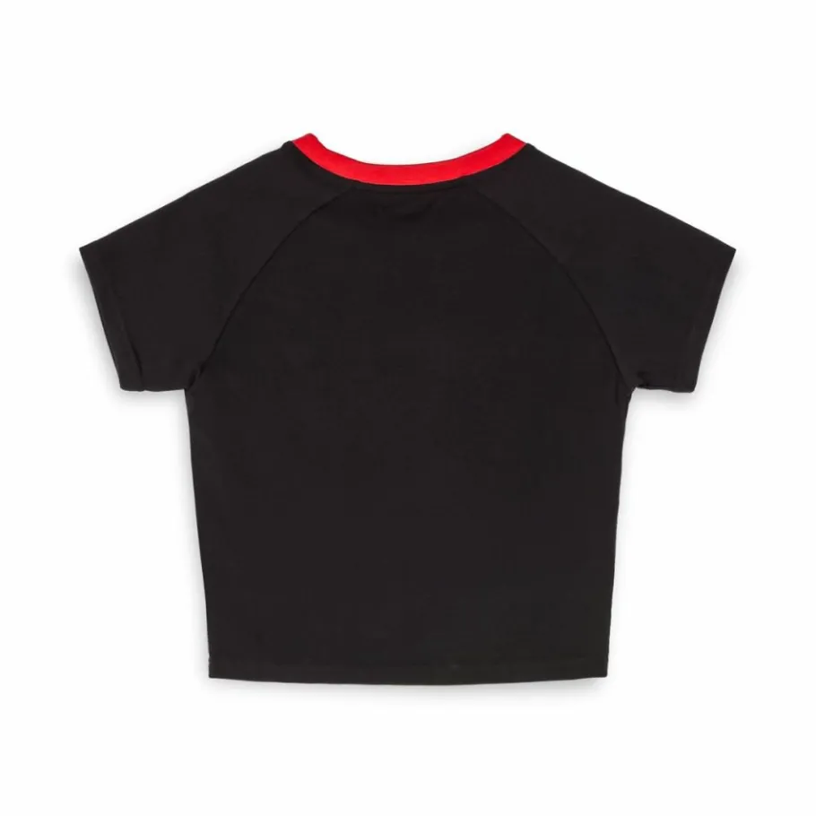 Grimey Lucky Dragon Girl Raglan Fitted Tee - Black - Ss24 Shop