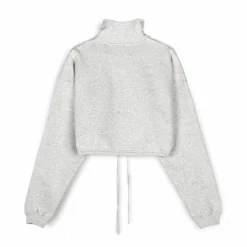 Grimey "Lust Mantra" High Neck Crop Top - Sport Grey - Fall 22 New