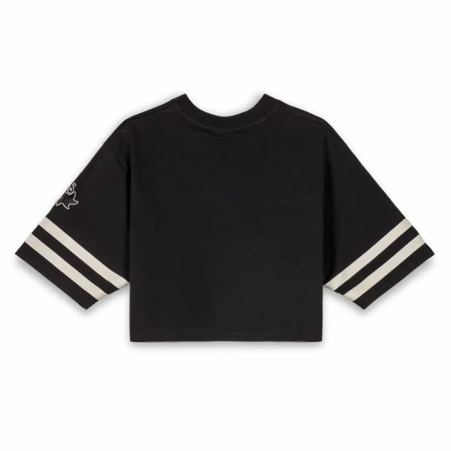 Grimey Madrid Girl Crop Football Jersey - Black - Fw23 Sale