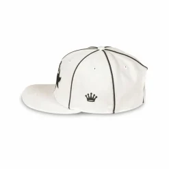 Grimey Madrid Snapback Cap - White - Fw23 Clearance