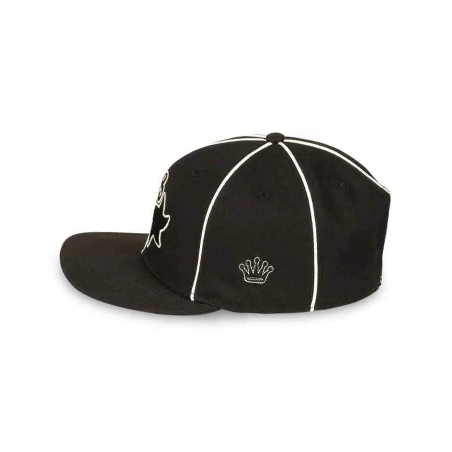 Grimey Madrid Snapback Cap - Black - Fw23 Store