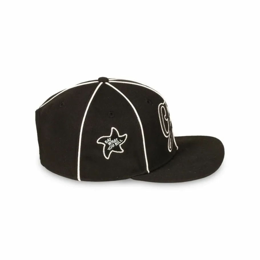 Grimey Madrid Snapback Cap - Black - Fw23 Store