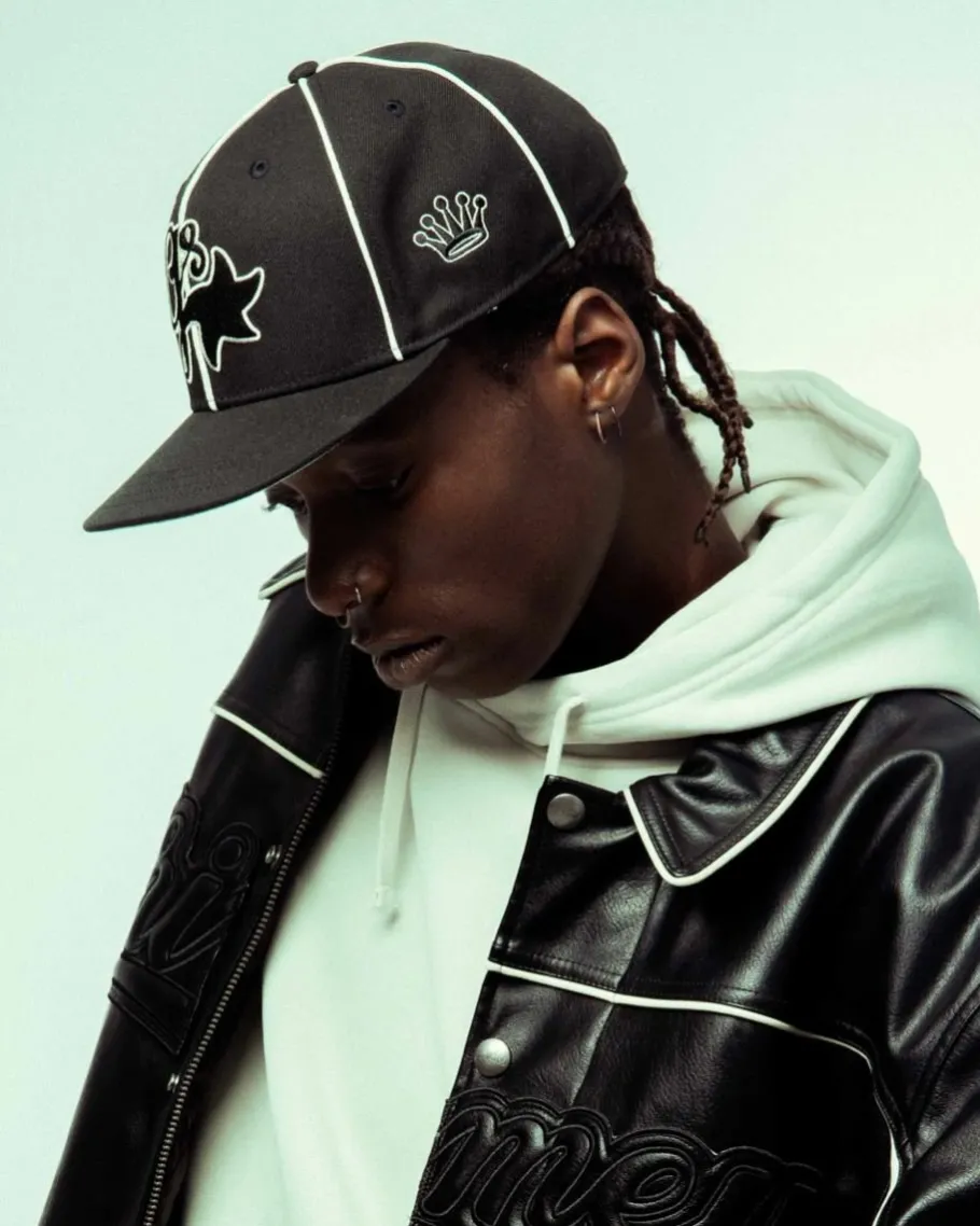 Grimey Madrid Snapback Cap - Black - Fw23 Store
