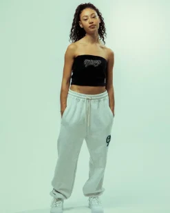 Grimey Madrid Velvet Girl Crop Tube - Black - Fw23 Fashion