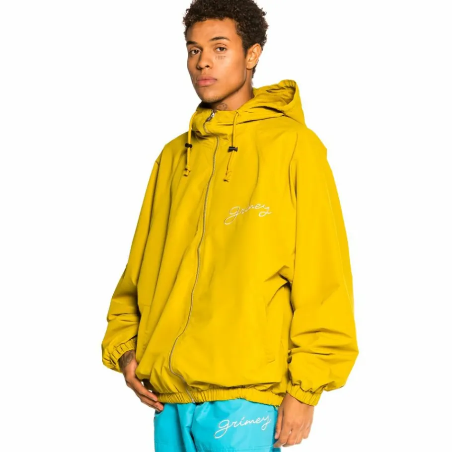 Grimey "Martinica Fact" Track Jacket - Mustard - Fall 21 Store