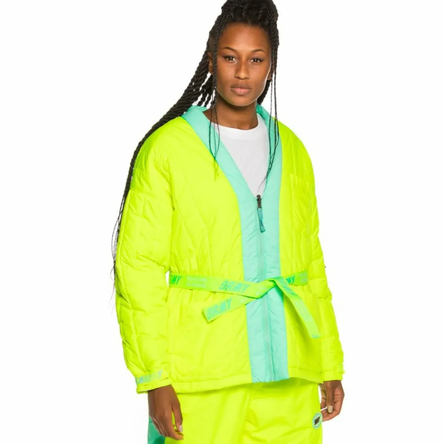 Grimey Mysterious Vibes Kimono Fw19 Fluor Yellow Outlet