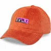 Grimey Nite Marauder Corduroy Curved Visor Cap Fw20 Brick Cheap