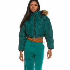 Grimey Nite Marauder Girl Puffy Jacket Fw20 Blue Cheap