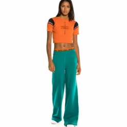 Grimey Nite Marauder Girl Crop Top Fw20 Brick Cheap