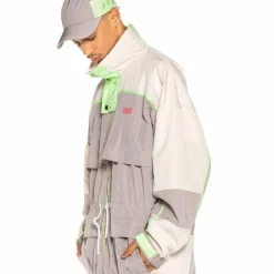 Grimey Rope A Dope Track Jacket Ss20 Grey Store