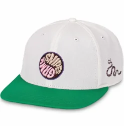 Grimey "Snipes X True Roots" Snapback - White - Fall 21 Outlet