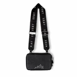 Grimey "Snow Fox" Pu Leather Handbag - Winter 22 - Black Store