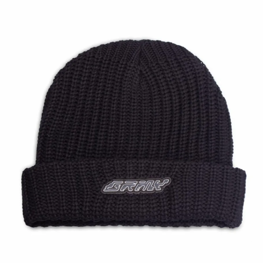 Grimey "Space Lady" Beanie - Black - Winter 21 New