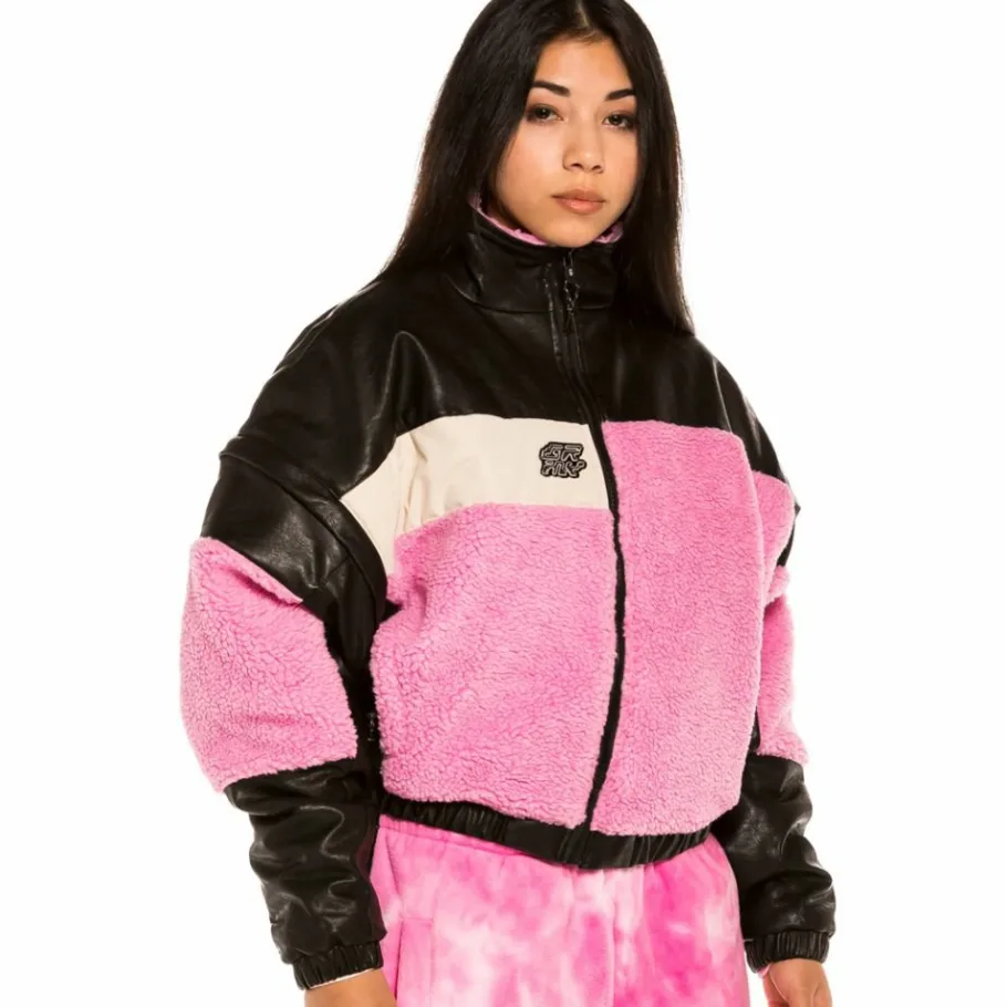 Grimey "Space Lady" Girl Detachable Jacket - Pink - Winter 21 Best Sale