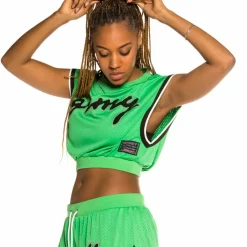 Grimey Strange Fruit Mesh Top Green - Spring 21 Best Sale