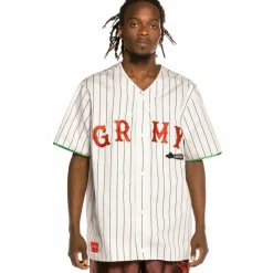 Grimey "The Loot - El Botin" Baseball Jersey White - Spring 21 Best Sale