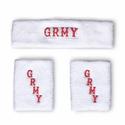 Grimey "The Loot" Headband + Wristband Pack Spring 21 White Flash Sale