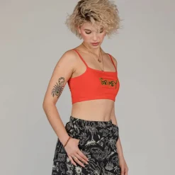 Grimey The Toughest Girl Top - Red - Spring 23 Shop