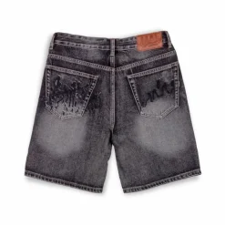 Grimey The Toughest Shorts - Washed Black - Spring 23 Shop