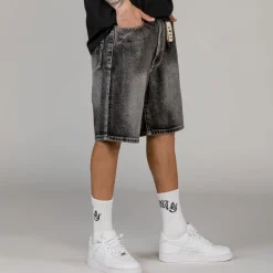 Grimey The Toughest Shorts - Washed Black - Spring 23 Shop