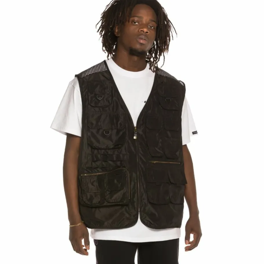 Grimey Transsiberian Vest Ss19 Black Online
