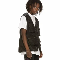 Grimey Transsiberian Vest Ss19 Black Online