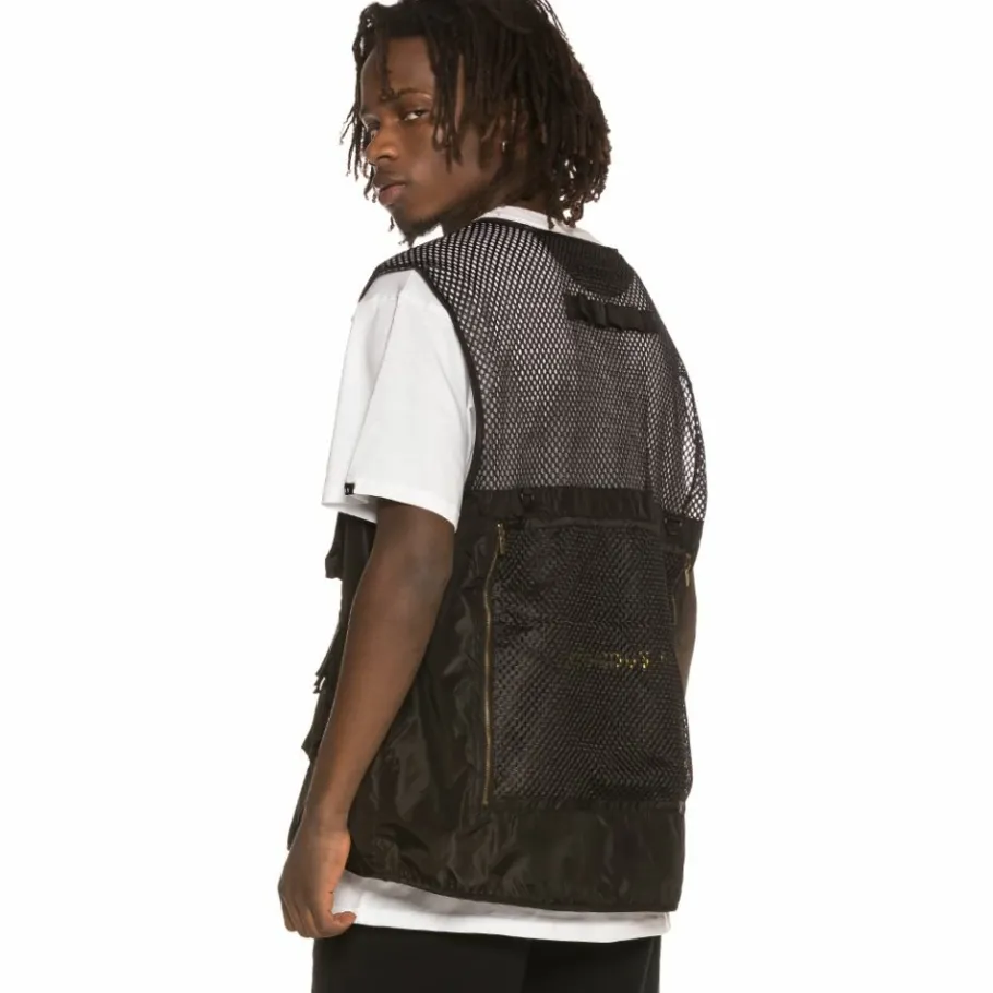 Grimey Transsiberian Vest Ss19 Black Online